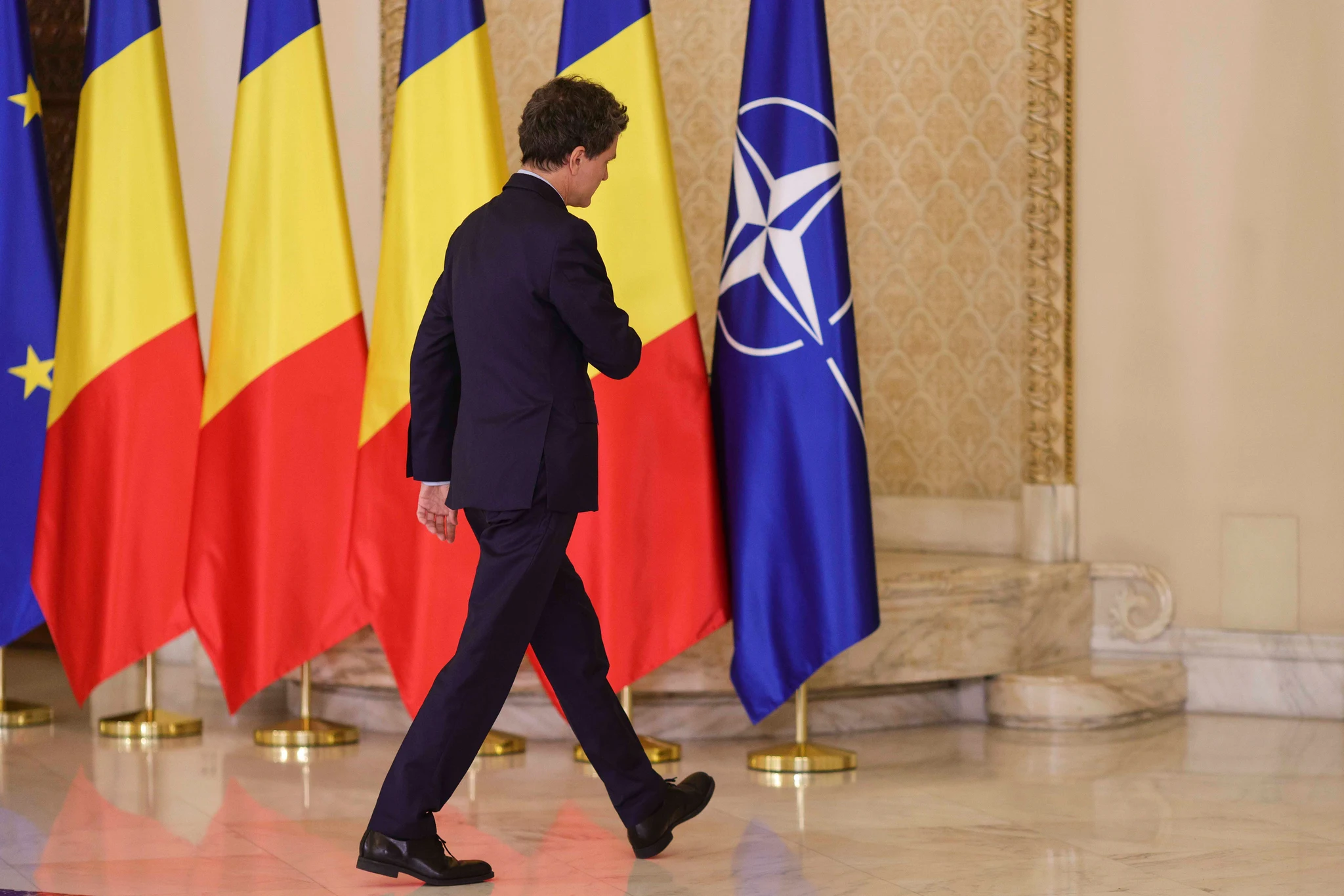 Declaratie de presa sustinuta de presedintele Romaniei, Nicusor Dan, la Palatul Cotroceni, 17 septembrie 2026. — Inquam Photos / Octav Ganea