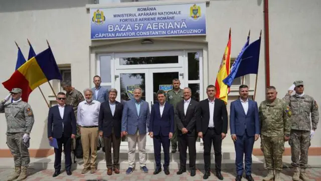 Delegație a Congresului SUA, vizită surpriză la baza de la Borcea