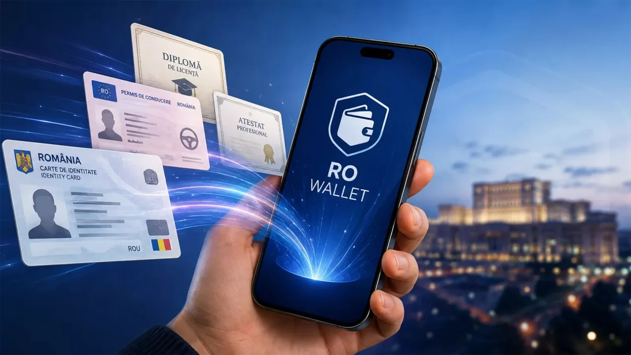 Actele românilor ajung pe telefon prin aplicația RO Wallet