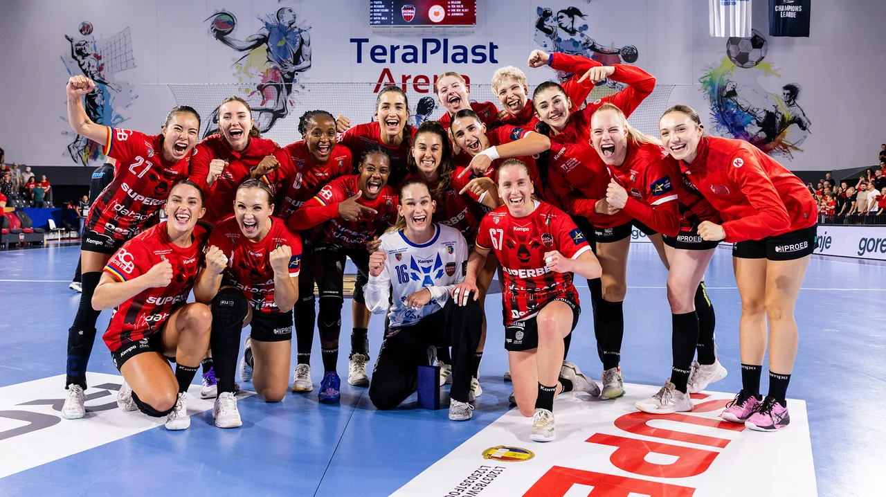 Gloria Bistrița câștigă la Nykobing, 38-35, iar CSM bate Esbjerg