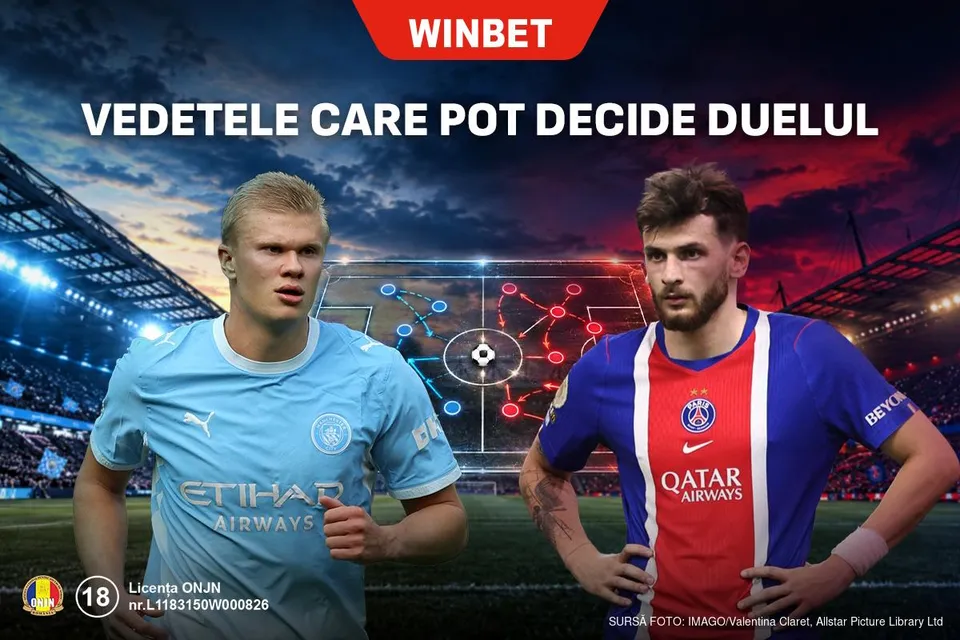 City și PSG se duelează pe Etihad cu miză uriașă în Champions League