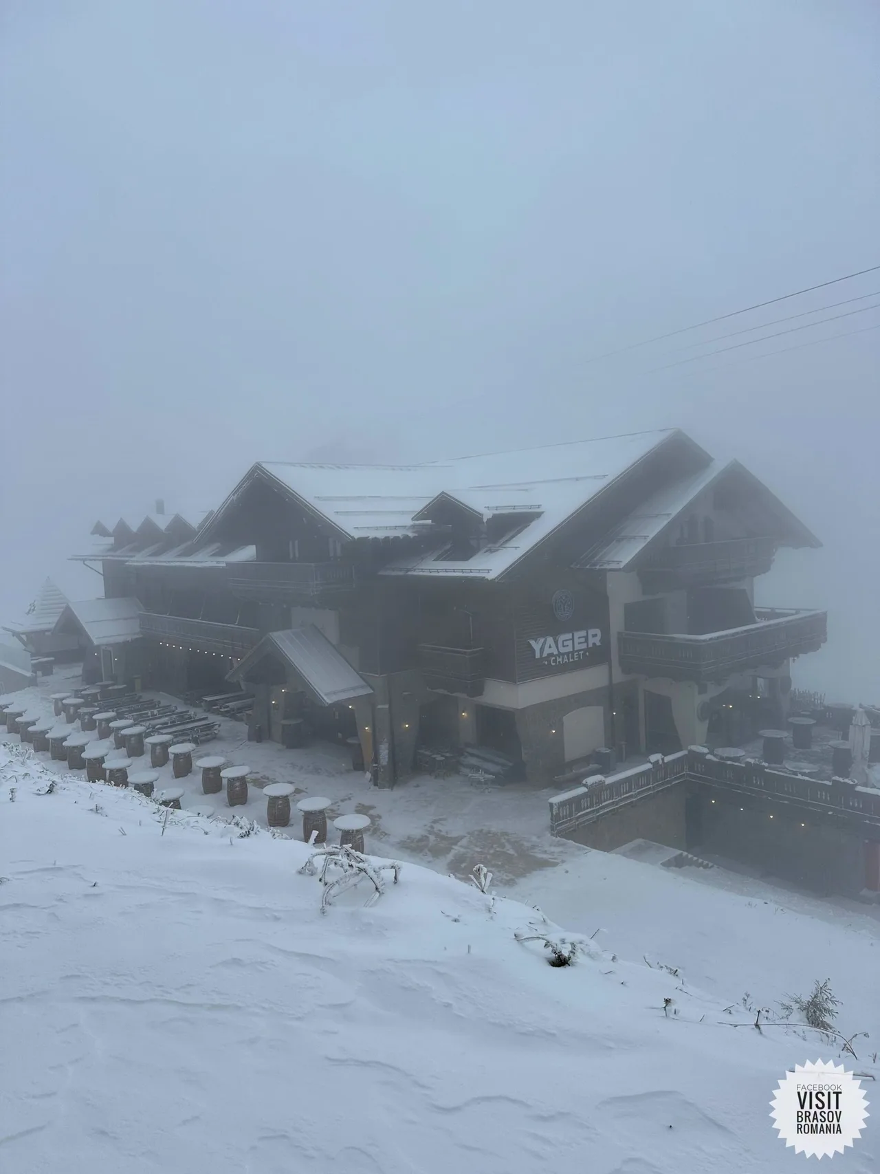 A nins pe Transfăgărășan: drumarii au ieșit cu lama pe DN 7C