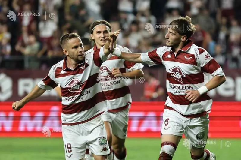 Rapid, a cincea victorie la rând în Superligă, 2-0 cu Corvinul