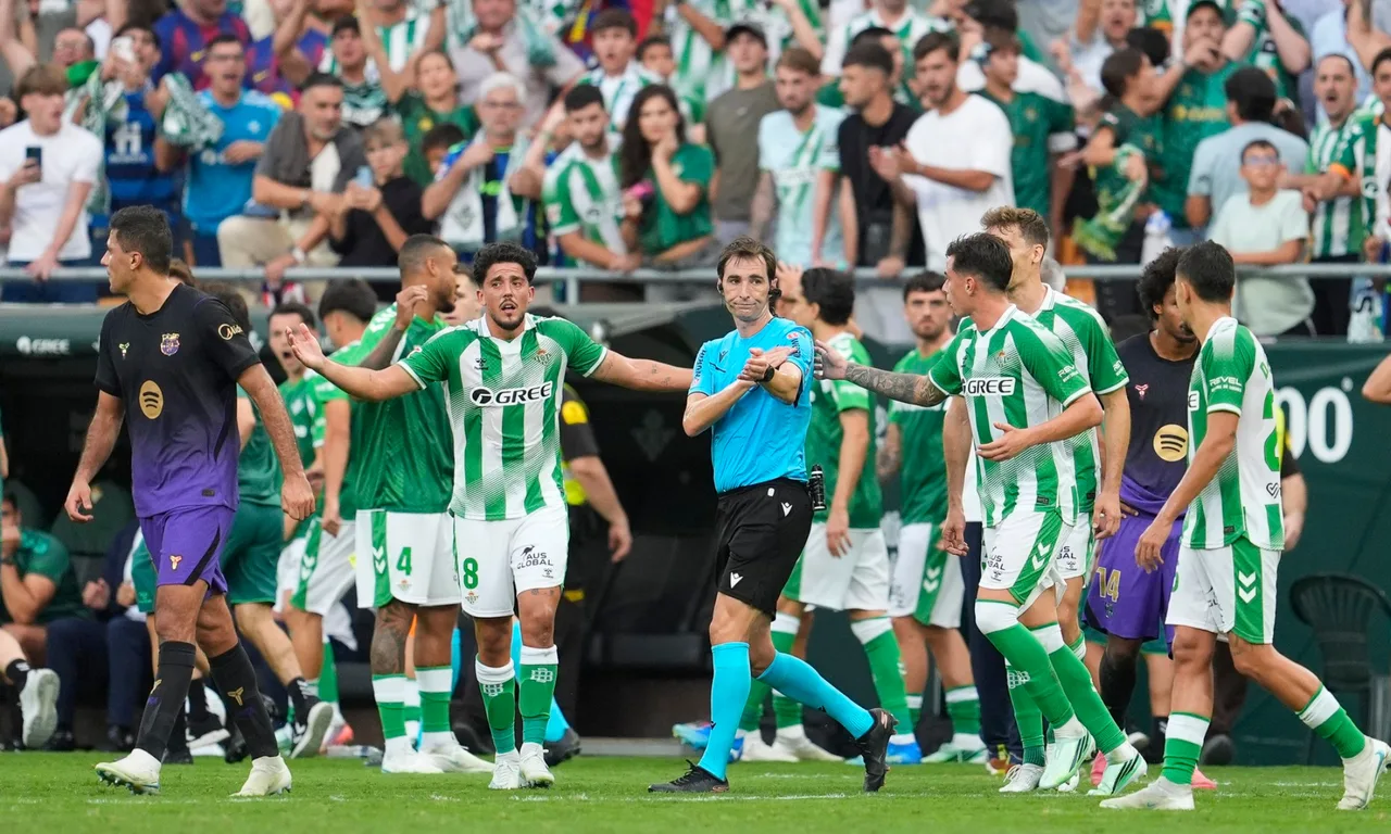 Betis-Barcelona 2-5: ce s-a auzit la VAR pentru golul anulat
