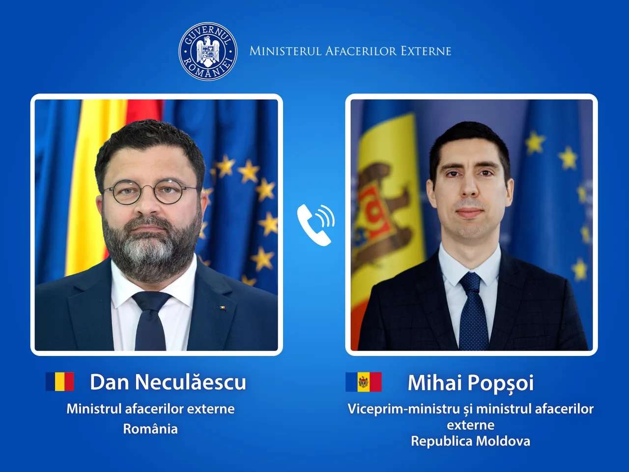 Primul telefon al noului ministru de Externe a fost la Chișinău