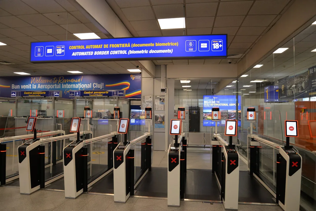 Aeroportul Cluj instalează 12 porți automate de control la frontieră